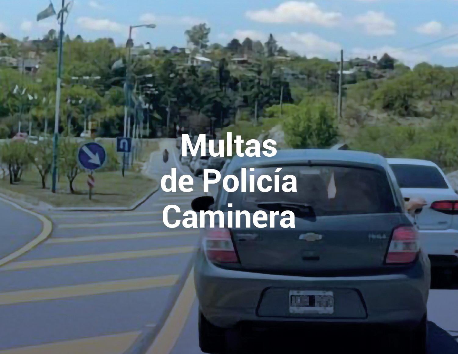 Aumentaron las multas de la Caminera en Córdoba