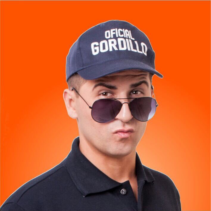 Oficial Gordillo: desde que soy chico me gusta el humor