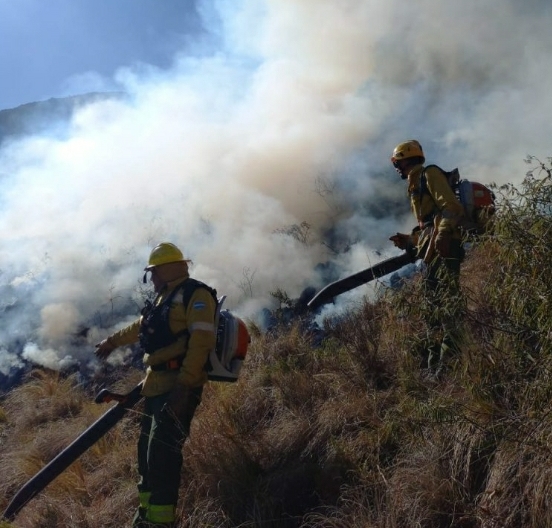 El riesgo de incendios para este domingo será extremo