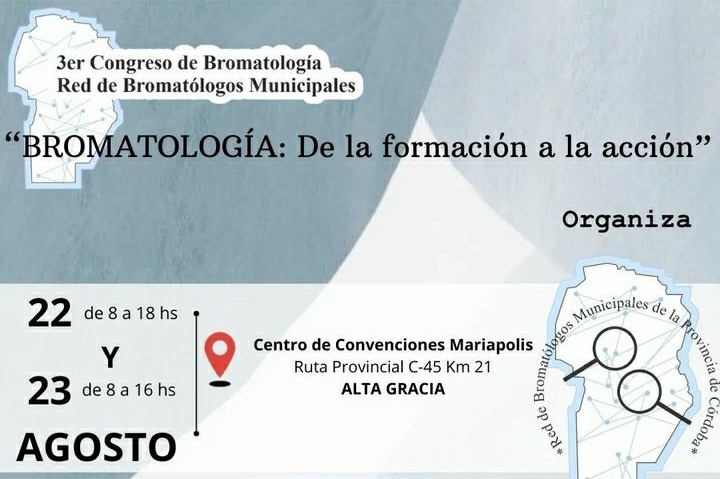 Martín Caggia: en este nuevo congreso de Bromatólogos se incluirán temas relacionados al medio ambiente