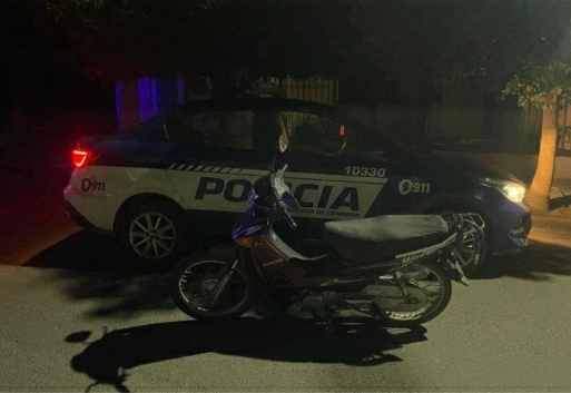 Parte policial: Secuestro de motocicleta por no tener la documentación correspondiente 