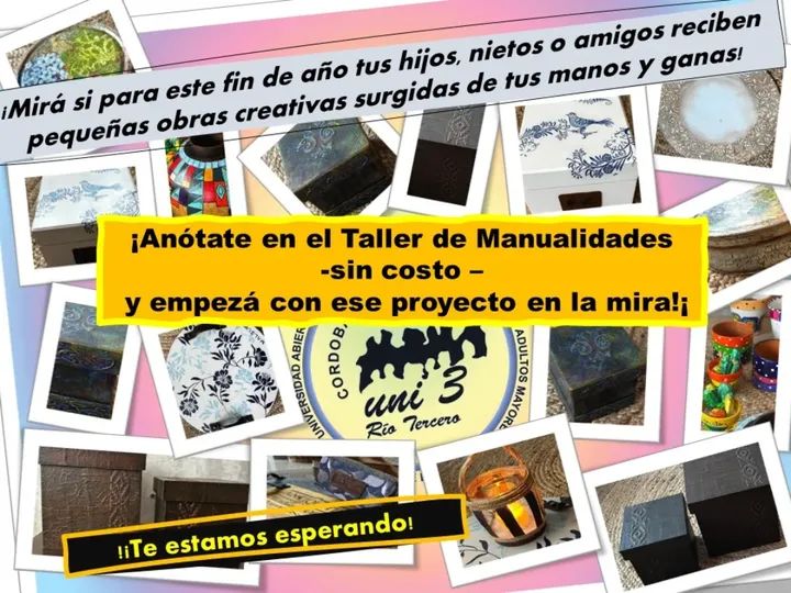 UNI3 sigue sumando talleres y sueña con construir un SUM