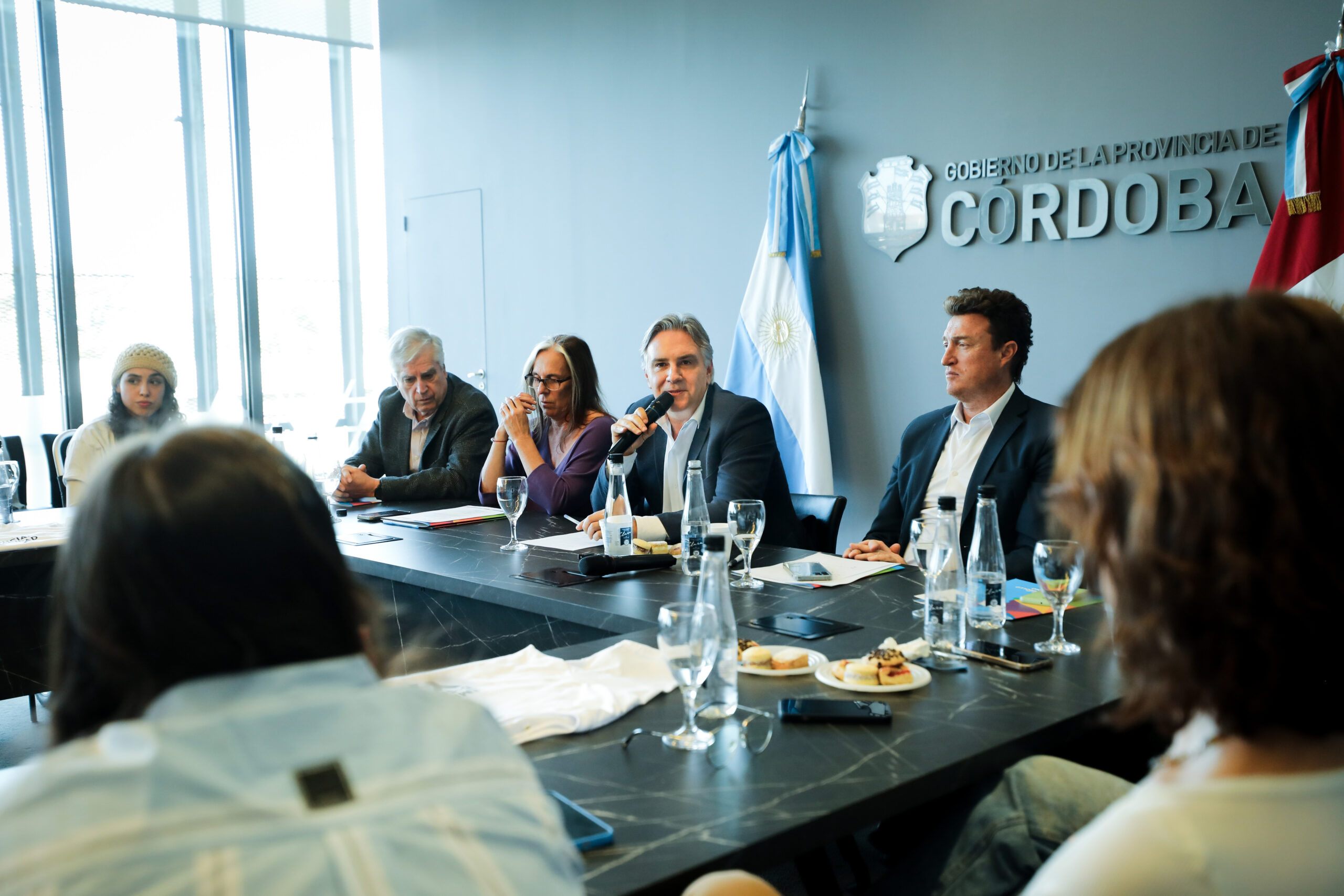 Junto a legisladores nacionales, Llaryora ratificó su rechazo al veto a la ley de Discapacidad
