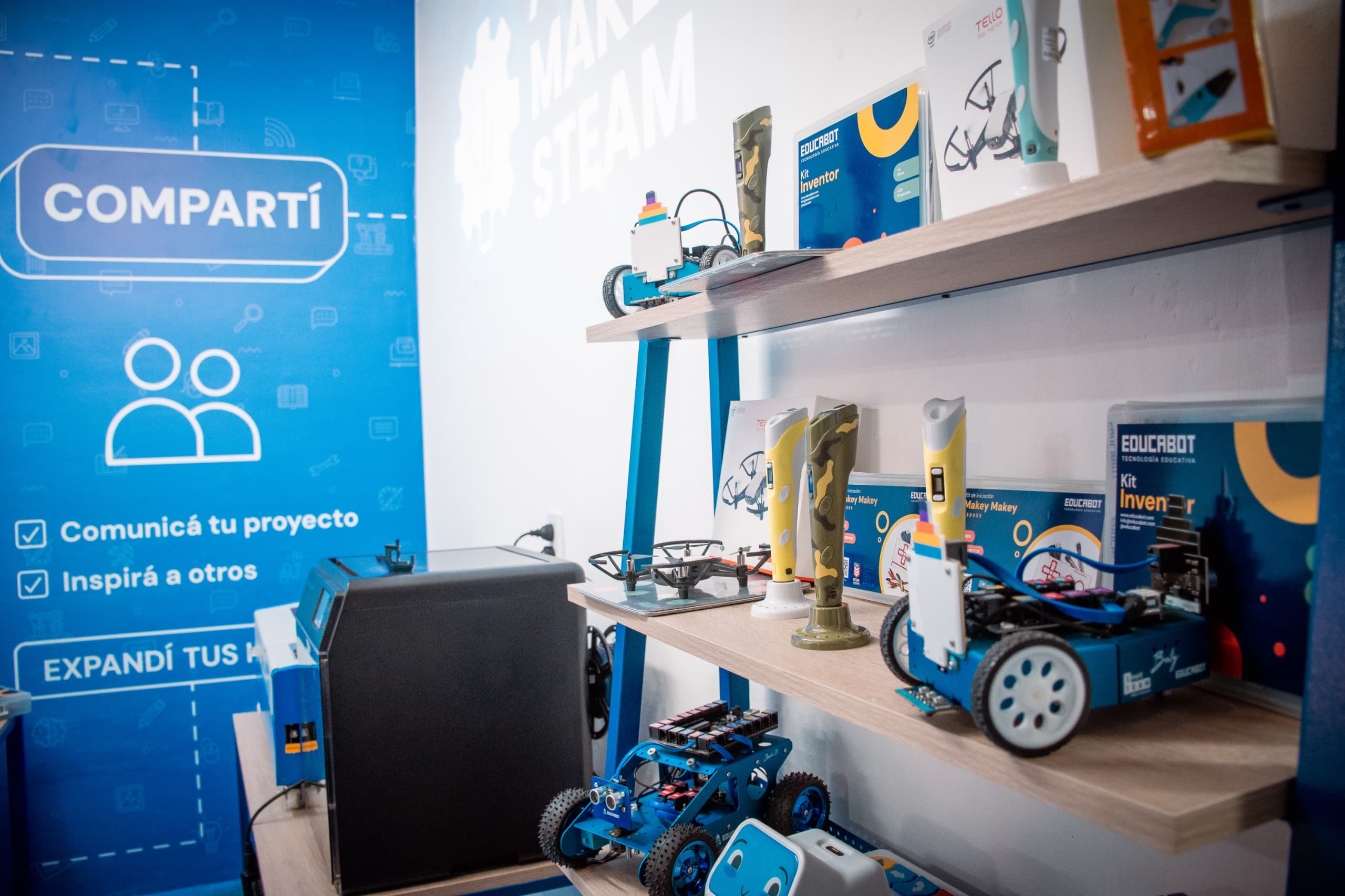 Nueva sala maker steam en barrio Magnasco: un espacio para la inclusión tecnológica y educativa