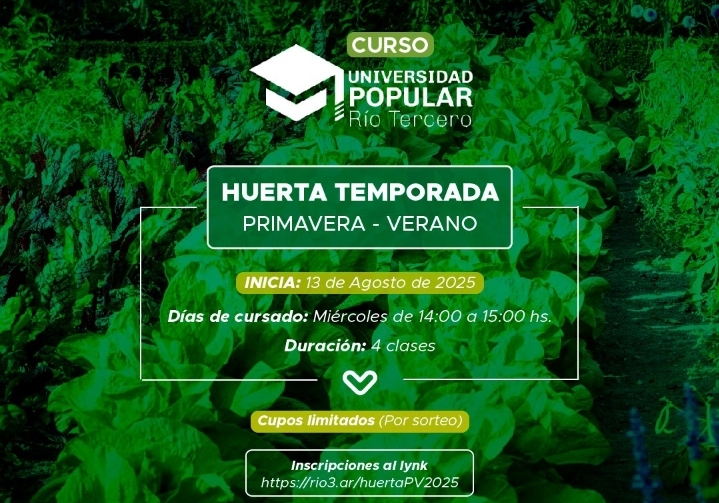 Claudio Favot: Una familia, con poco espacio, puede producir gran parte de lo que consume
