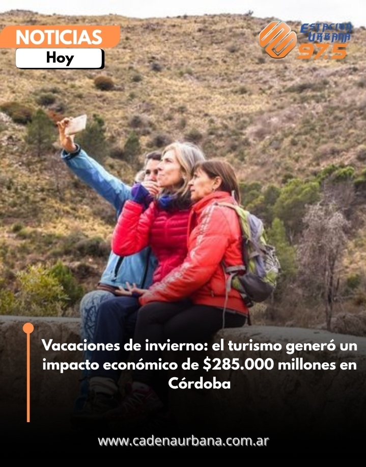 Vacaciones de invierno: el turismo gener&oacute; un impacto econ&oacute;mico de $285.000 millones en C&oacute;rdoba