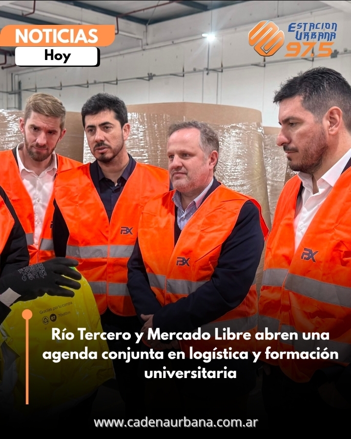 R&iacute;o Tercero y Mercado Libre abren una agenda conjunta en log&iacute;stica y formaci&oacute;n universitaria