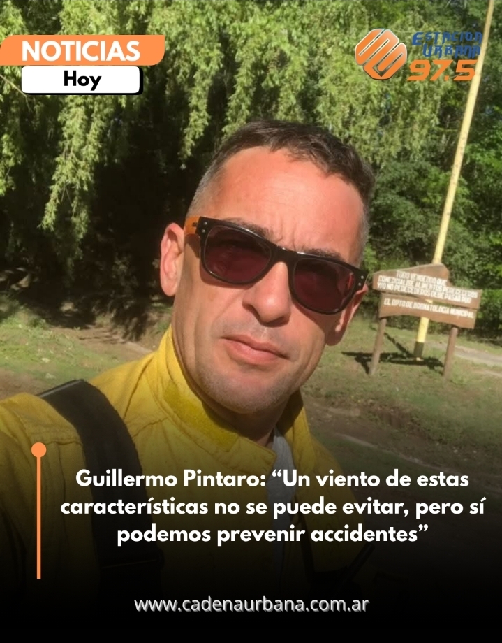 Guillermo Pintaro: Un viento de estas caracter&iacute;sticas no se puede evitar, pero s&iacute; podemos prevenir accidentes