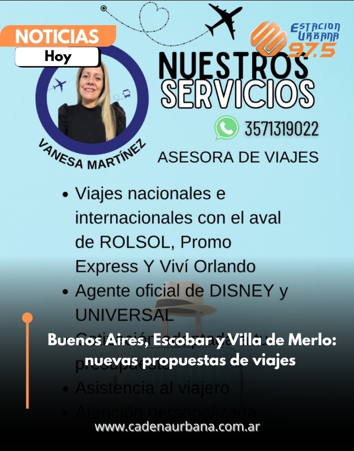 Buenos Aires, Escobar y Villa de Merlo: nuevas propuestas de viajes 