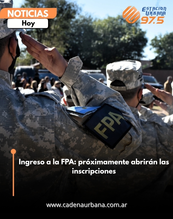 Ingreso a la FPA: pr&oacute;ximamente abrir&aacute;n las inscripciones