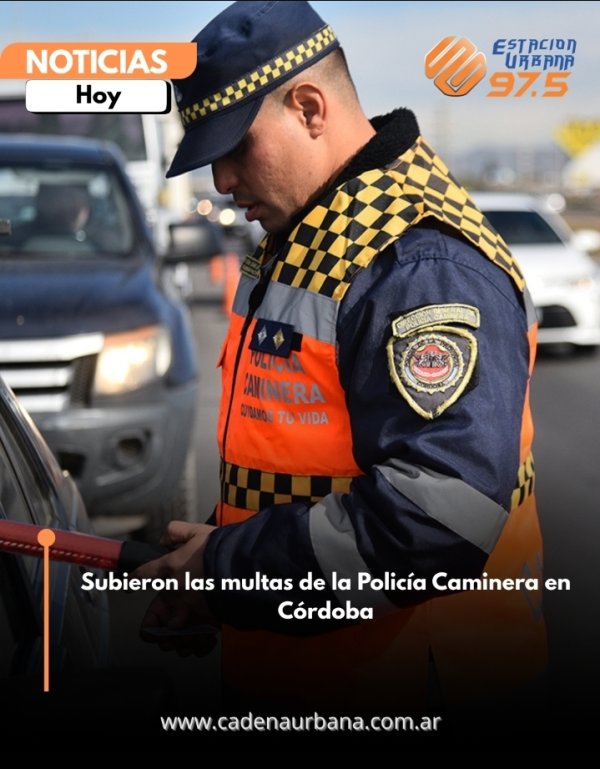 Subieron las multas de la Polic&iacute;a Caminera en C&oacute;rdoba
