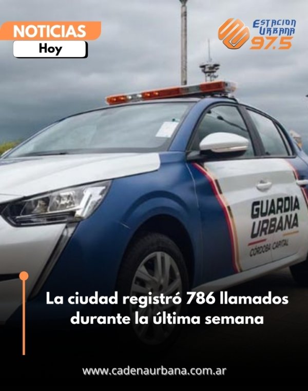 La ciudad registr&oacute; 786 llamados durante la &uacute;ltima semana