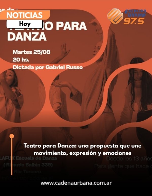 Teatro para Danza: una propuesta que une movimiento, expresi&oacute;n y emociones