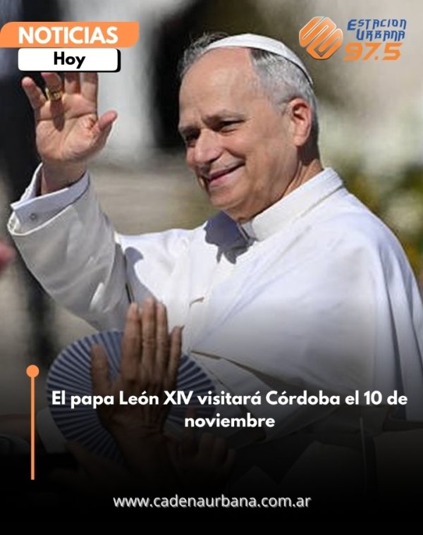 El papa Le&oacute;n XIV visitar&aacute; C&oacute;rdoba el 10 de noviembre