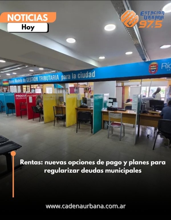 Rentas: nuevas opciones de pago y planes para regularizar deudas municipales