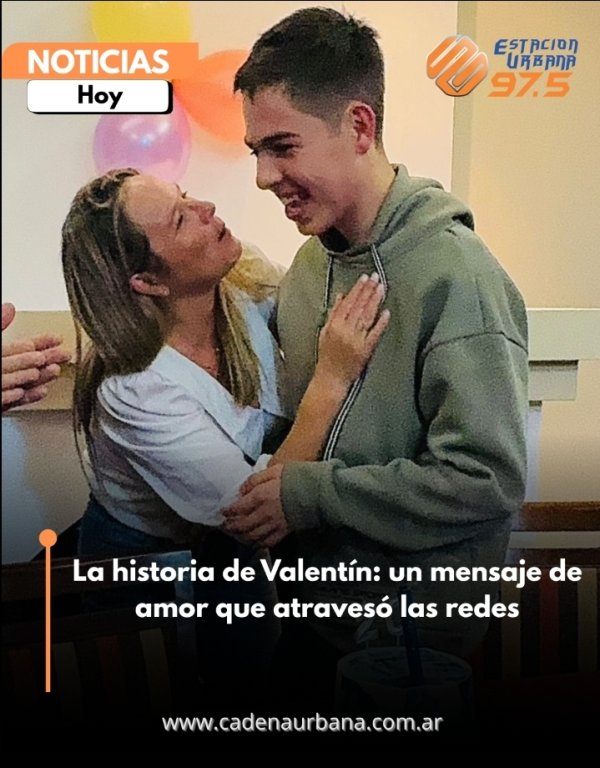 La historia de Valent&iacute;n: un mensaje de amor que atraves&oacute; las redes