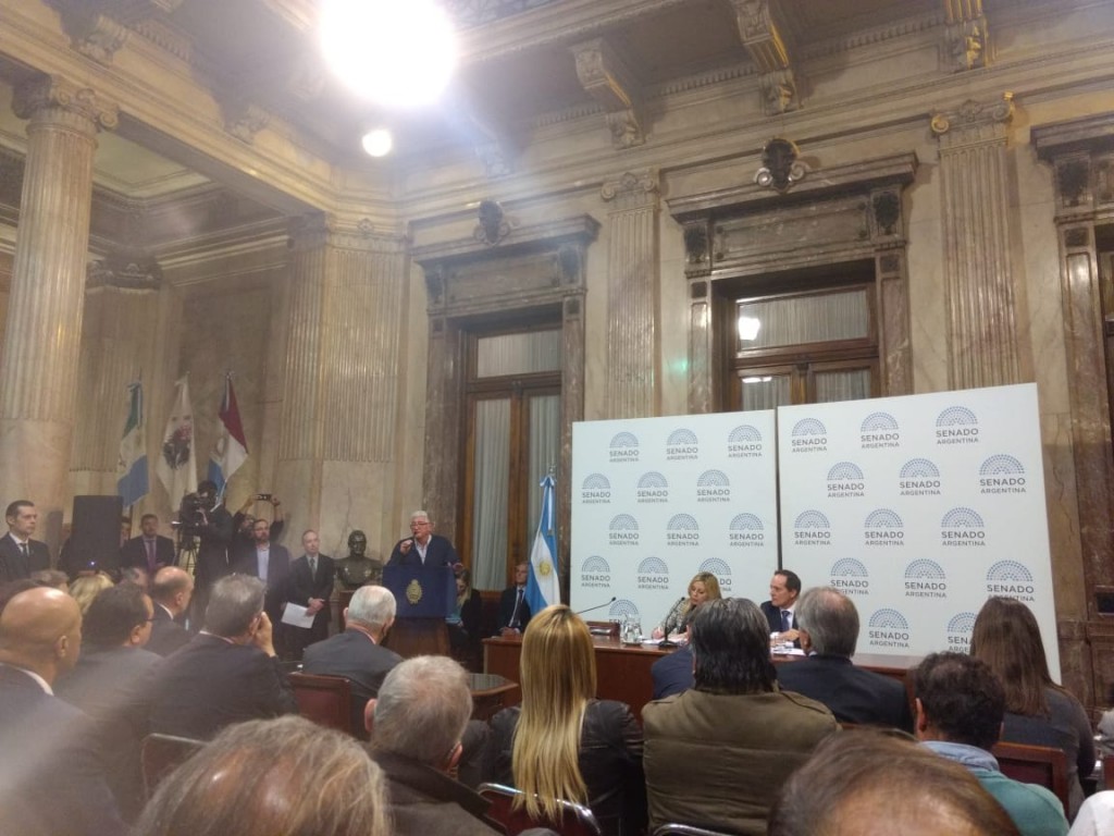 ATE  en C&aacute;mara de Senadores