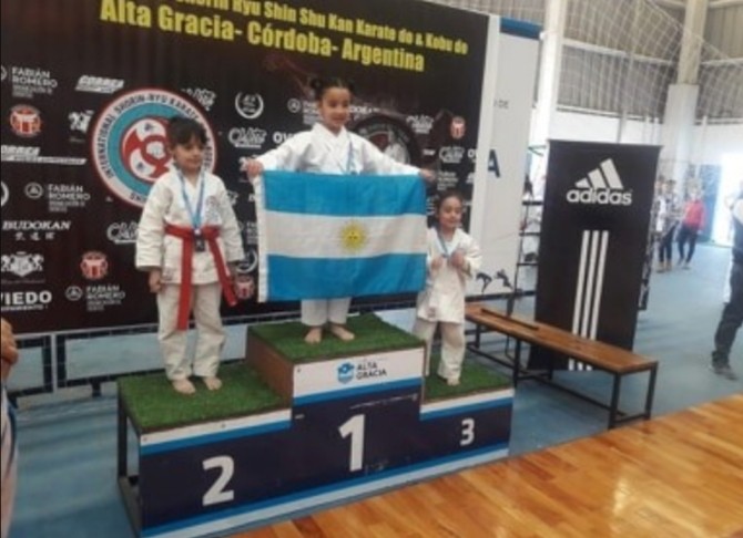 Una riotercerense se destac&oacute; en el 13&deg; Mundialito Shorin Ryu Shin Shu Kan de karate y kobudo