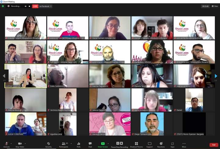 EL PASADO SÁBADO SE REALIZÓ EL ENCUENTRO *PRIMERAS JORNADAS FEDERALES SOBRE ADOPCIÓN* 