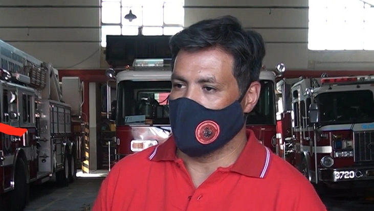 SALIDA DE BOMBEROS. INCENDIO DE VEHÍCULO
