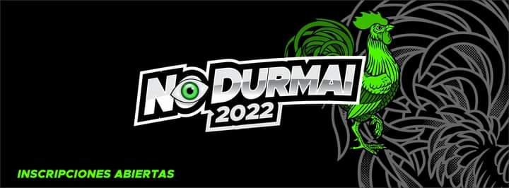 ESTÁN ABIERTAS LAS INSCRIPCIONES PARA EL NO DURMAI 2022