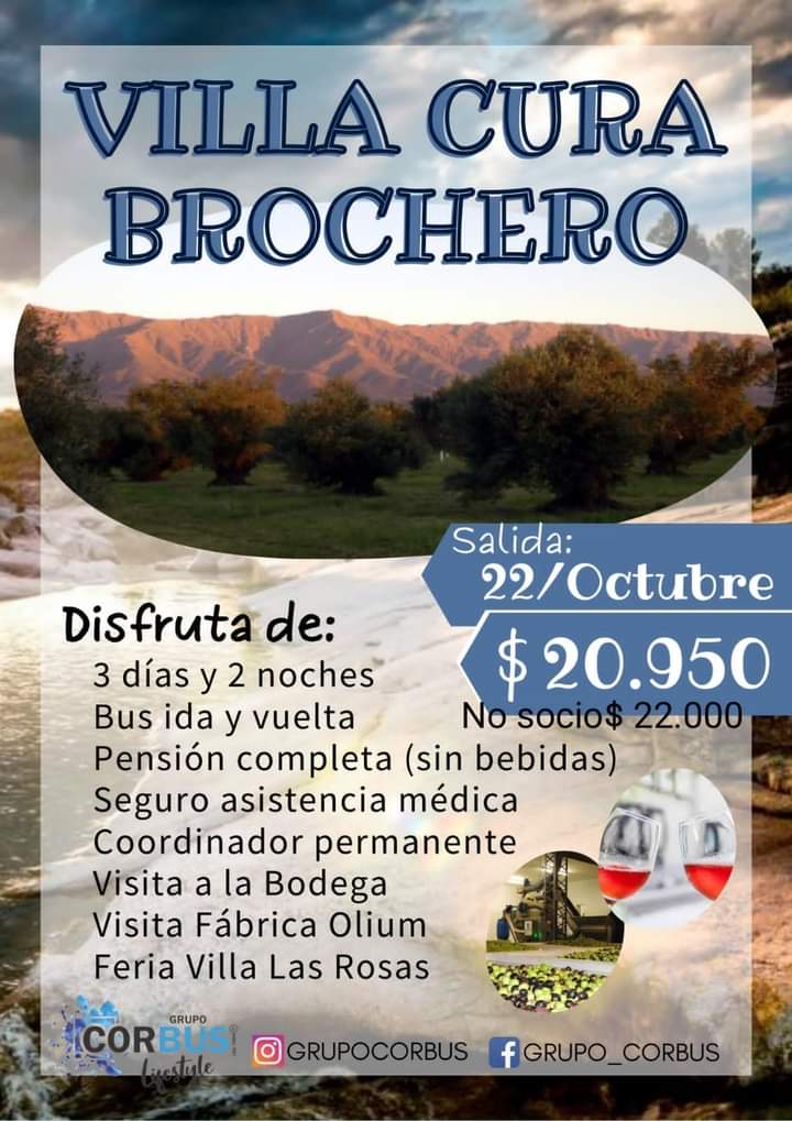 ESPACIO DEL CIRCULO DE JUBILADOS Y PENSIONADOS RÍO TERCERO JUEVES 22 DE SEPTIEMBRE