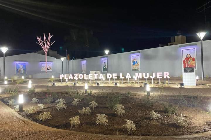 CORRALITO INAUGURÓ LA NUEVA PLAZOLETA DE LA MUJER