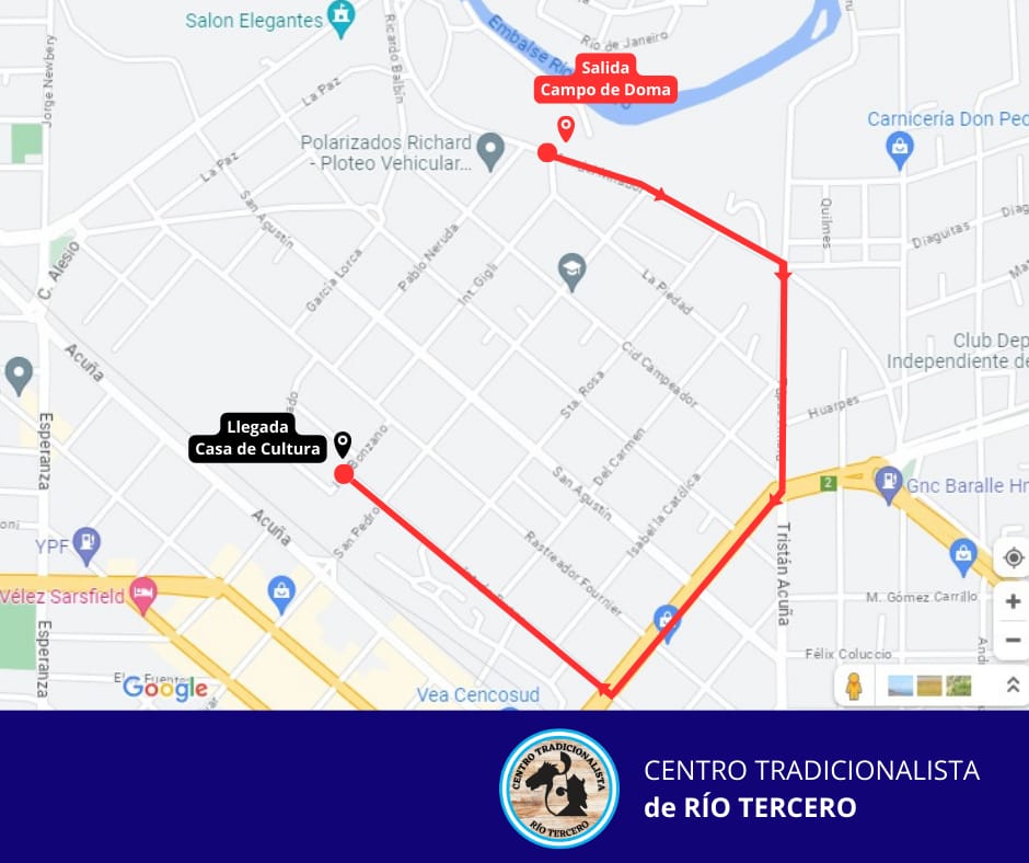 EL CENTRO TRADICIONALISTA REALIZARÁ UN DESFILE GAUCHO POR EL ANIVERSARIO DE LA CIUDAD 