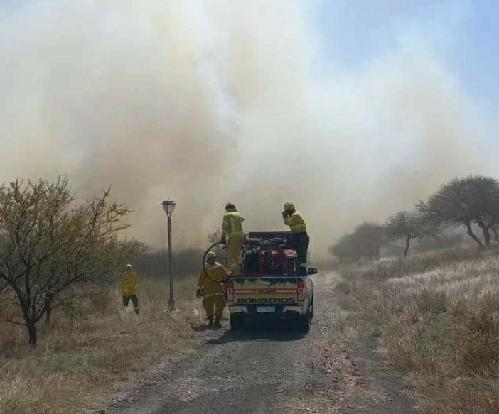 ABEL DOMÍNGUEZ: EN ESTOS MOMENTOS EL INCENDIO CAMINO A ALMAFUERTE ESTA CONTROLADO
