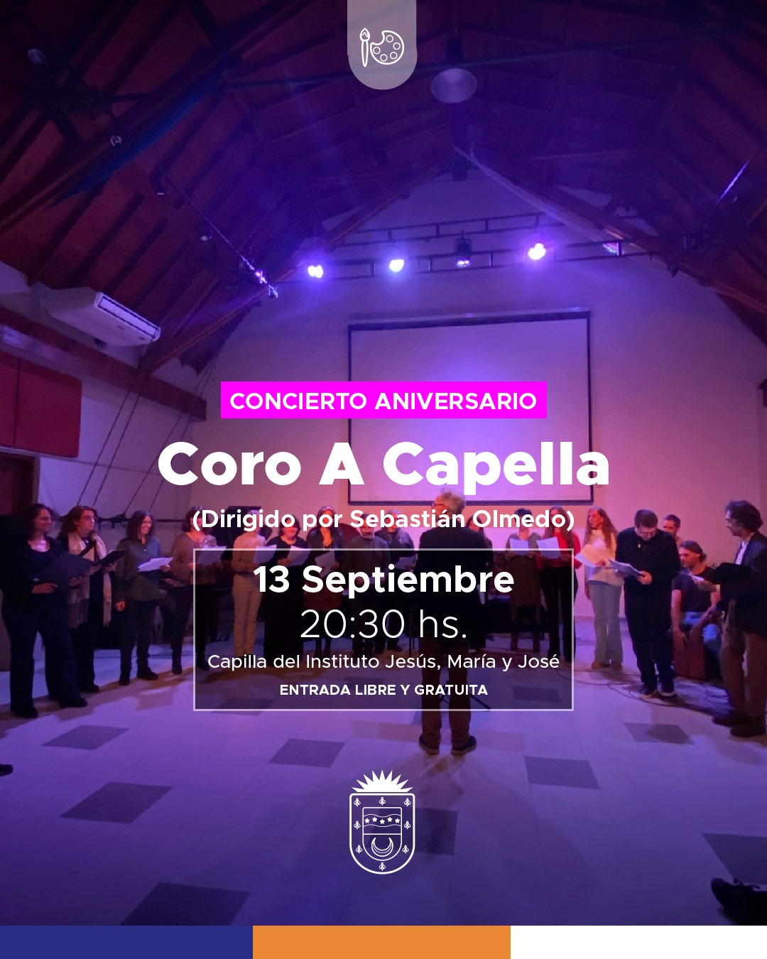  Este viernes 13 el grupo A-Capella dará un concierto en el marco de los festejos por el 111º Aniversario de la ciudad