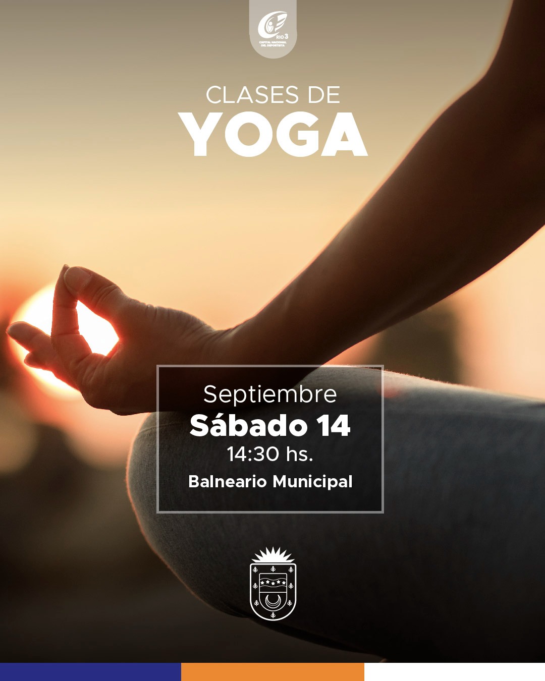 Este sábado se dictará una nueva clase de yoga en el Balneario Municipal 