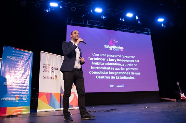 José Ignacio Scotto: el programa Estudiantes al Centro busca fortalecer la participación de los jóvenes