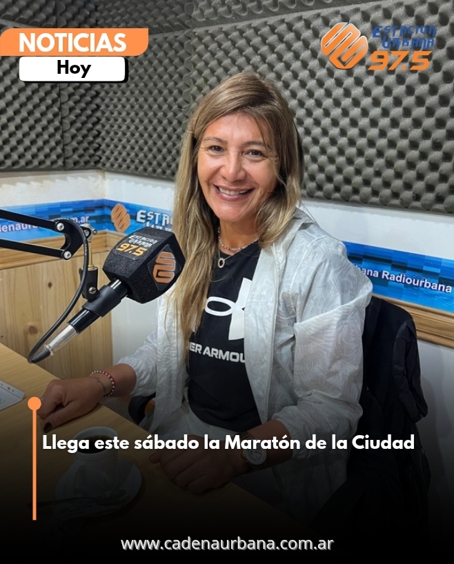 Adriana Rincón: Llega este sábado la Maratón de la Ciudad 