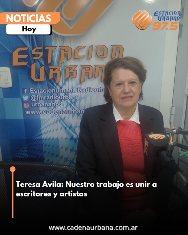 Teresa Avila: Nuestro trabajo es unir a escritores y artistas