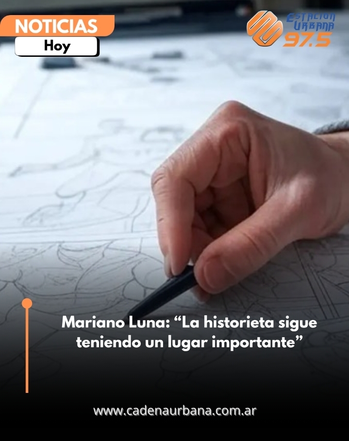 Mariano Luna: La historieta sigue teniendo un lugar importante
