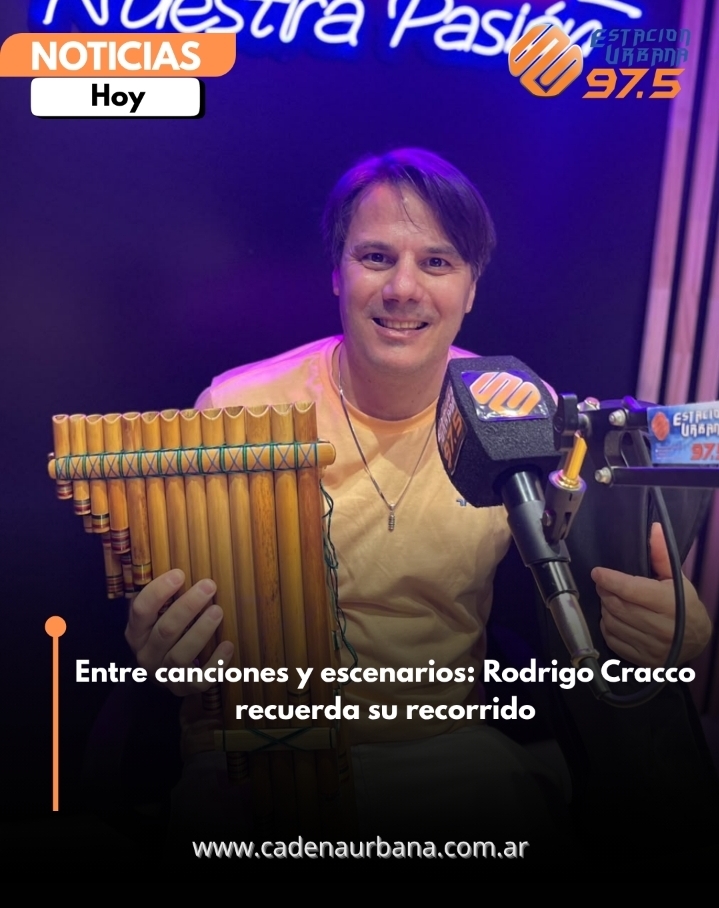Entre canciones y escenarios: Rodrigo Cracco recuerda su recorrido