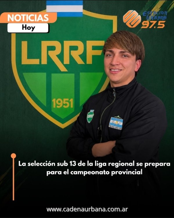 La selecci&oacute;n sub 13 de la liga regional se prepara para el campeonato provincial
