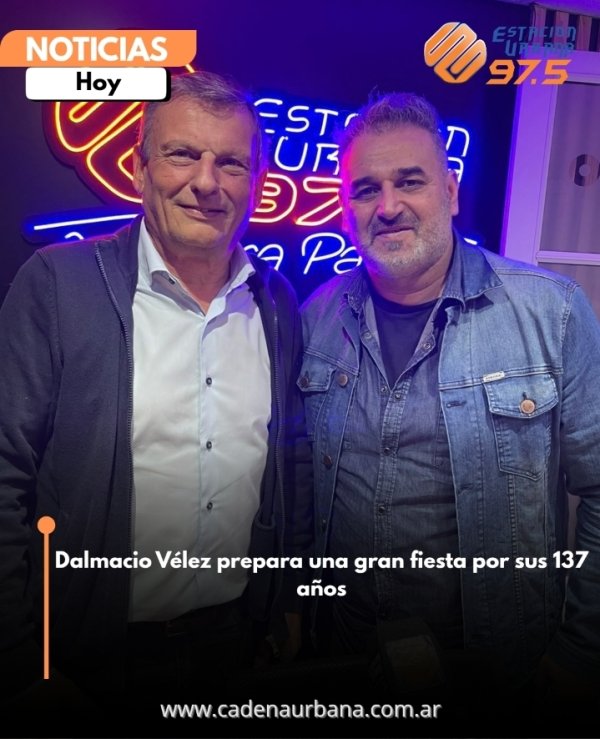 Dalmacio V&eacute;lez prepara una gran fiesta por sus 137 a&ntilde;os