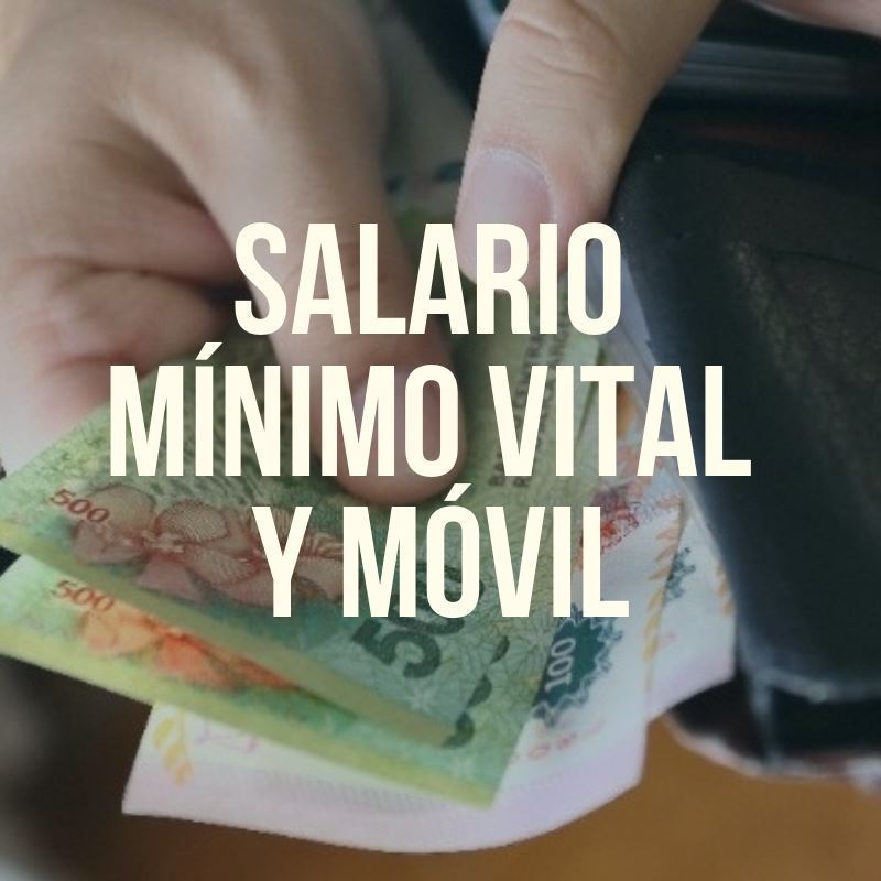 El Gobierno oficializó el aumento del salario mínimo, vital y móvil en tres tramos