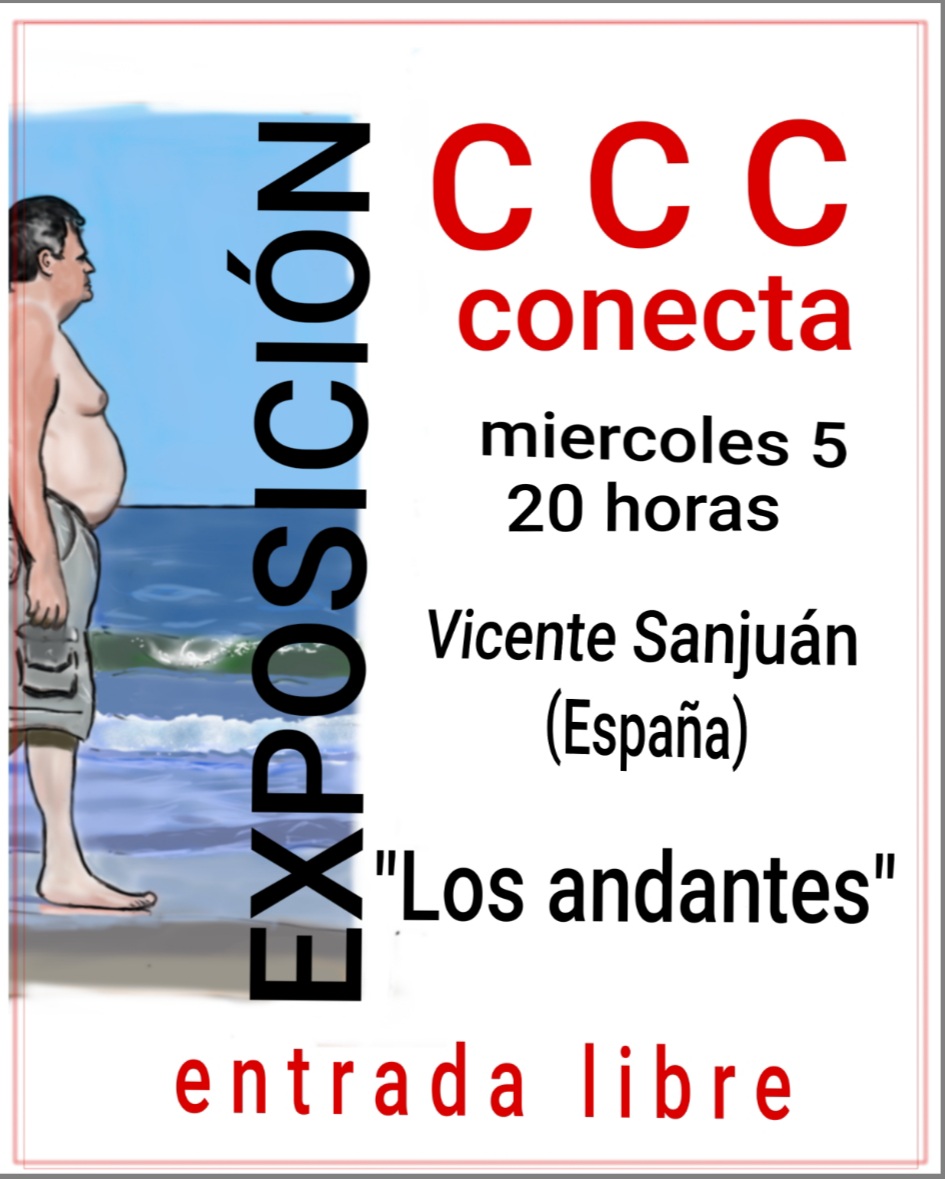 SE INAUGURA MAÑANA LA MUESTRA *LOS ANDANTES* DEL ESPAÑOL VICENTE SANJUÁN