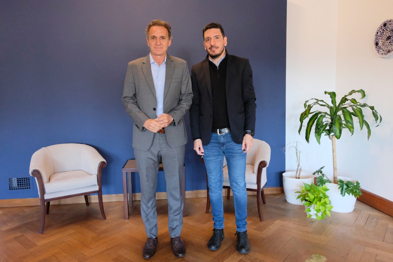 FERRER: *LA REUNIÓN CON EL MINISTRO DE OBRAS PÚBLICAS DE LA NACION FUE ESPERANZADORA Y PRODUCTIVA*