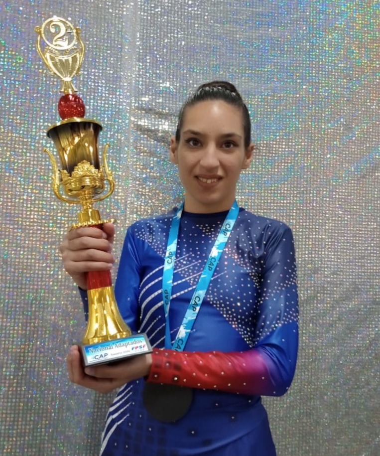 ARANXA COFANELLI NUEVAMENTE CAMPEONA EN PATÍN ADAPTADO