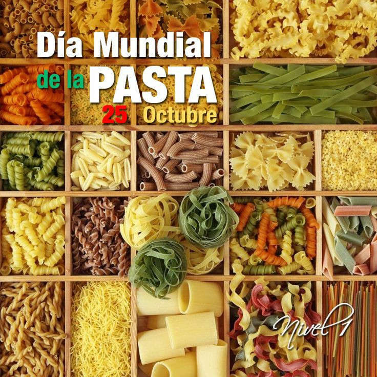 LAS PASTAS: FUENTE DE ENERGÍA ABSOLUTAMENTE NECESARIA