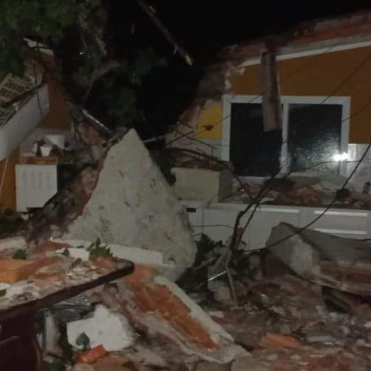 LOS FUERTES VIENTOS PROVOCARON DAÑOS EN LAS LOCALIDADES DE LA REGIÓN