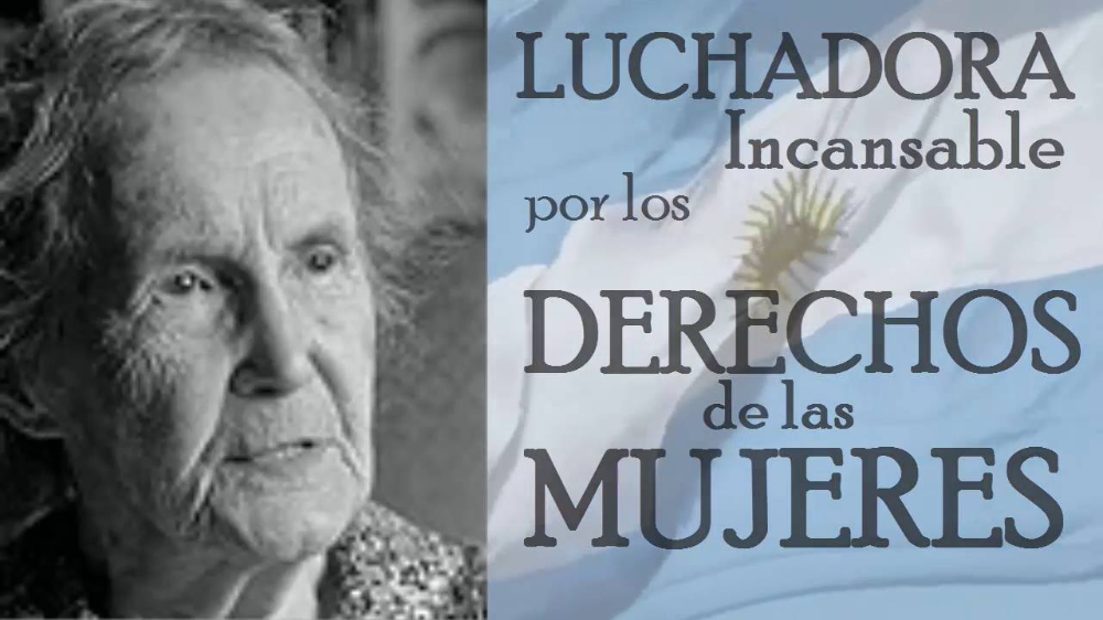 ROSITA POBOR HABLÓ SOBRE LA IMPORTANCIA DE LA LUCHA DE ALICIA MOREAU DE JUSTO