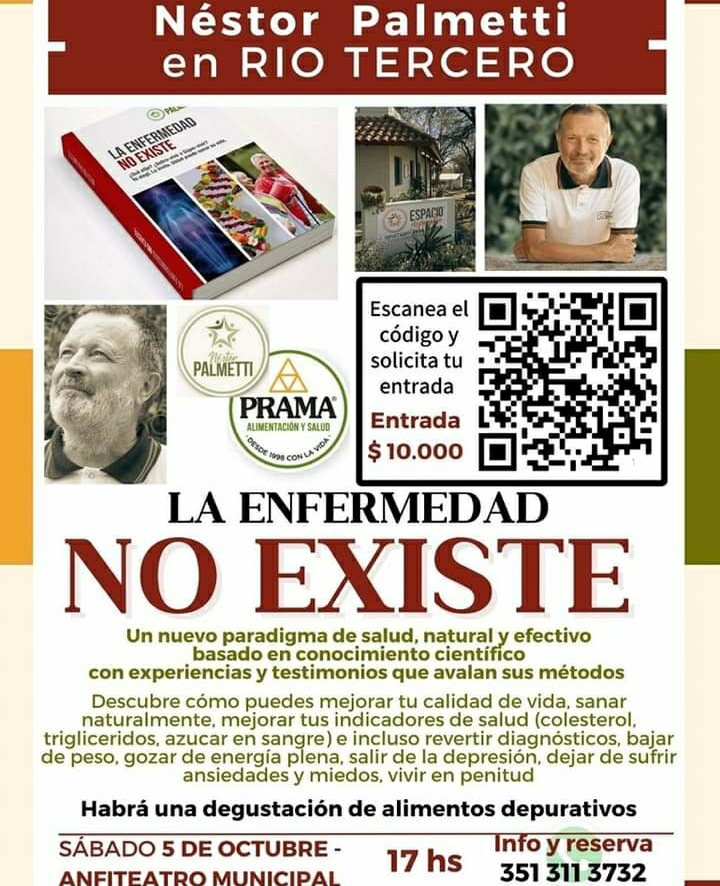 Néstor Palmetti: trabajamos en la salud desde la prevención y el cambio de hábitos