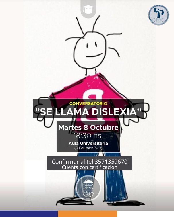 Se realiza mañana un Conversatorio para sensibilizar sobre la Dislexia