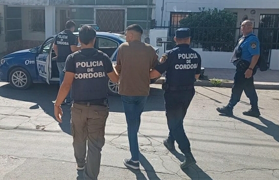 Parte policíal: Masculino detenido en Córdoba por hechos de robo en nuestra Ciudad 