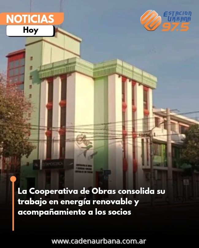La Cooperativa de Obras consolida su trabajo en energía renovable y acompañamiento a los socios