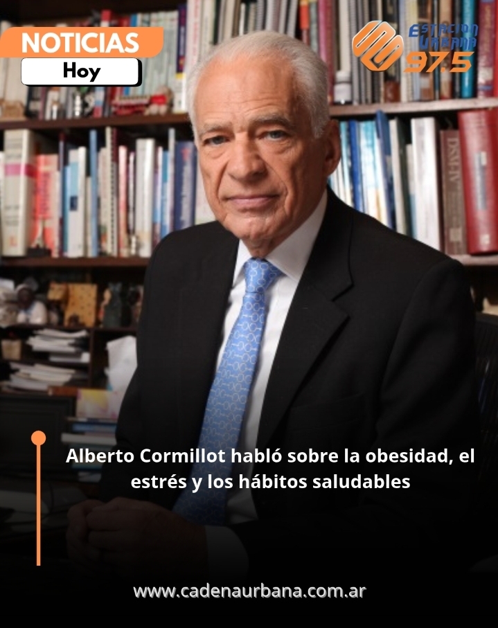 Alberto Cormillot habl&oacute; sobre la obesidad, el estr&eacute;s y los h&aacute;bitos saludables